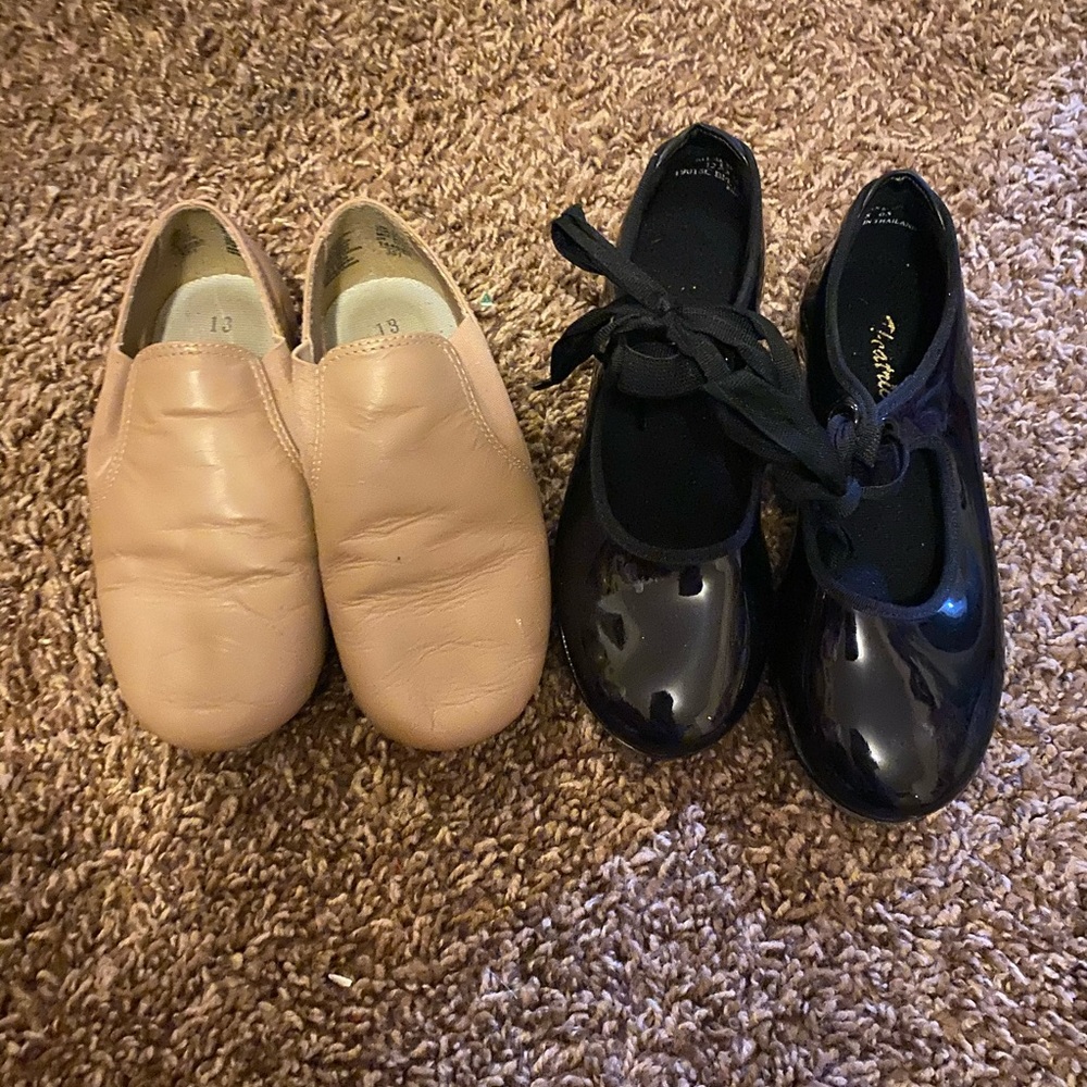 Girls dance shoes
